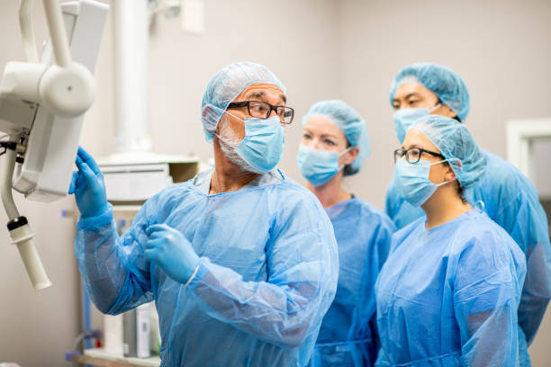 istock Surgeons in a hospital 1219710042