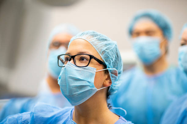 istock Surgeons in a hospital 1219710055