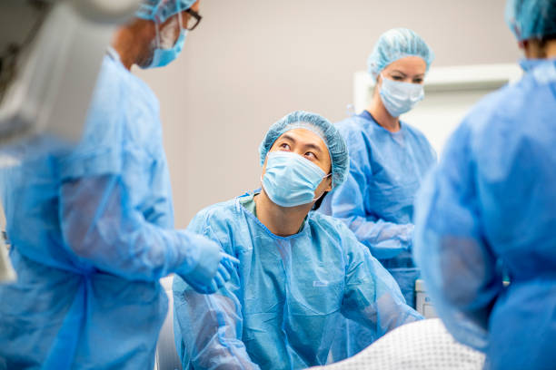 istock Surgeons in a hospital 1219710114
