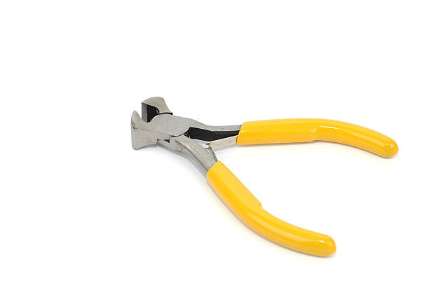 istock End-Cutting Pliers on the white background 121971765