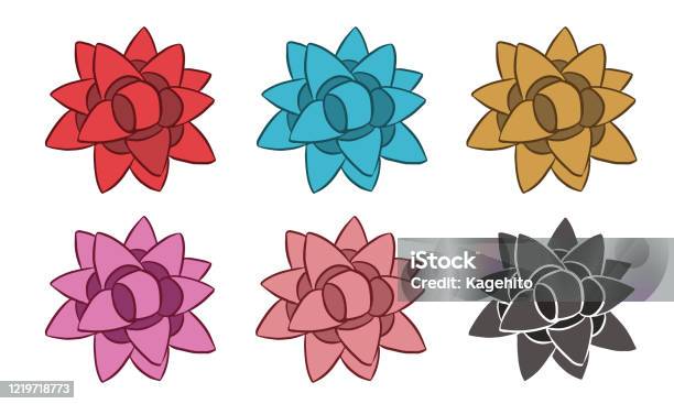 Flower Ribbon Stock Illustration - Download Image Now - Award Ribbon,  Border - Frame, Decoration - iStock
