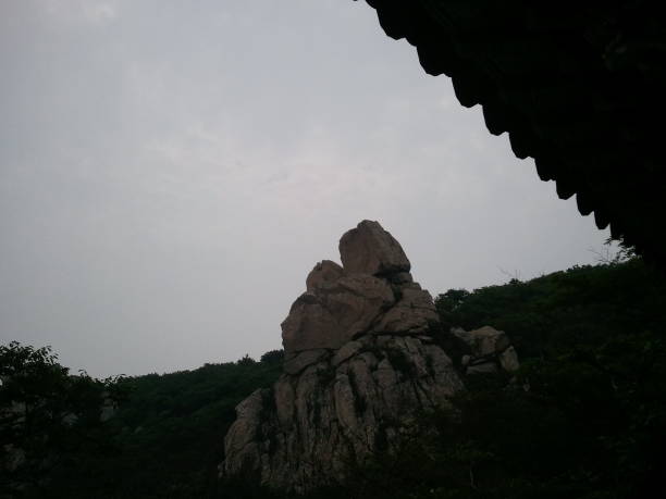 Rock visible from the house