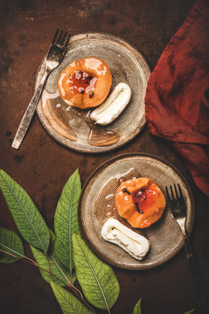 istock Turkish dessert with quince boiled in sugar syrup with spices 1219723778