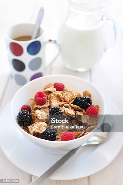 Colazione Sana - Fotografie stock e altre immagini di Alimentazione sana - Alimentazione sana, Barattolo di vetro, Bianco