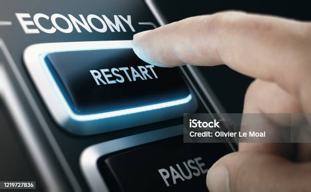 Disaster Recovery Restarting National Economies After Crisis Stock Photo - Download Image Now