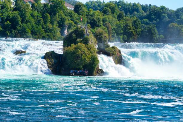 istock The Rhine Falls at Schaffhausen 1219730630