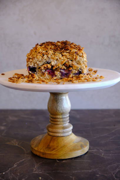 Gluten Free Blueberry Lemon Vegan Cake