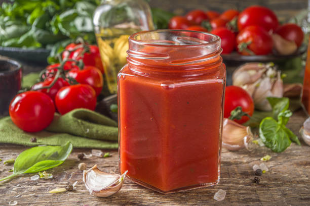 istock Homemade tomato sauce 1219736029