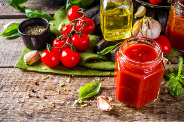 istock Homemade tomato sauce 1219736130