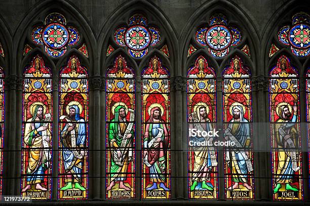 Troyes Kathedrale Innen Buntglasfenster Stockfoto und mehr Bilder von Troyes - Region Champagne-Ardenne