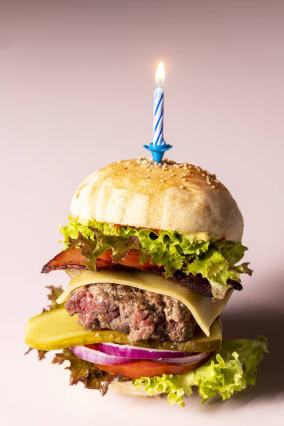 istock closeup of a single cheeseburger 1219738213