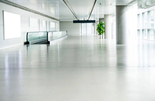 istock Moving walkway at the airport 1219738351