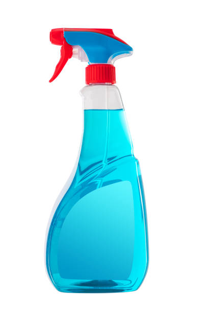 istock Blue plastic dispenser isolated on white background with clipping path 1219738727