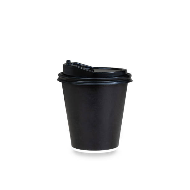 istock Coffee in paper cup on a white background with clipping mask. 1219739878