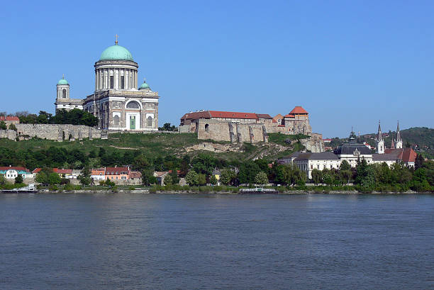 istock Esztergom basilica as seen from river Danube in Hungary 1219745333