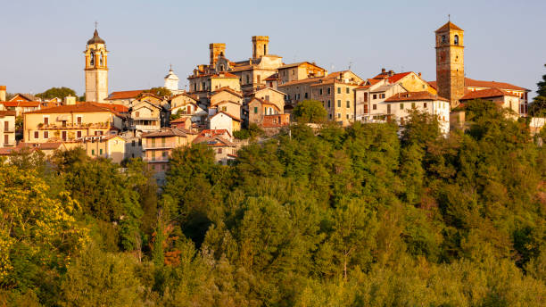 istock town Molare in Piedmont, Italy 1219745971