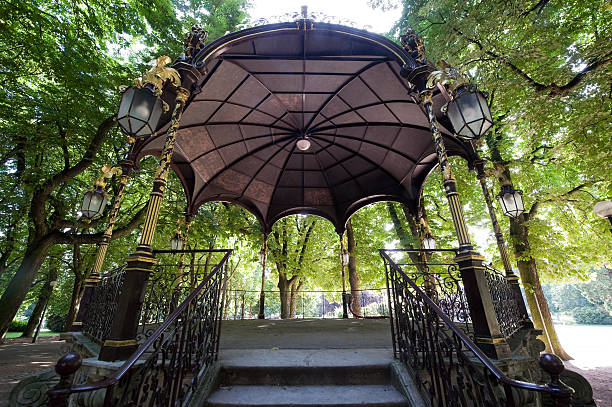 istock Nancy (France) - Gazebo in the park 121974695