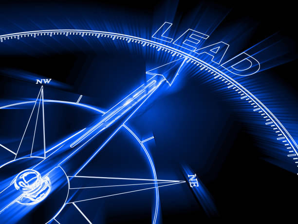 istock Leadership compass business target goal direction 1219748529