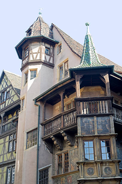 istock Colmar (Alsace, France) - Pfister House, historic building 121974968