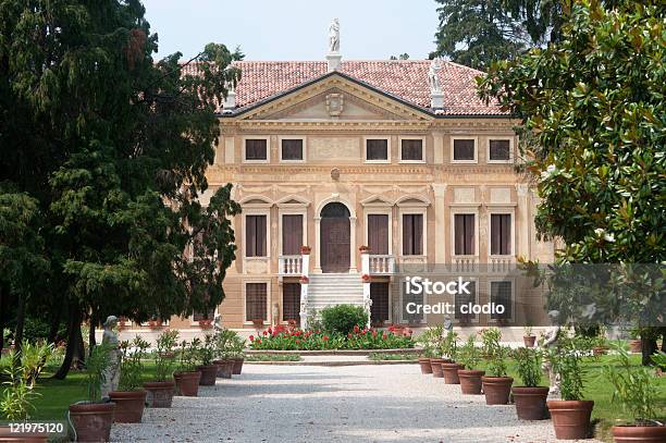 Sovizzo Villa Curti And The English Garden Stock Photo - Download Image Now