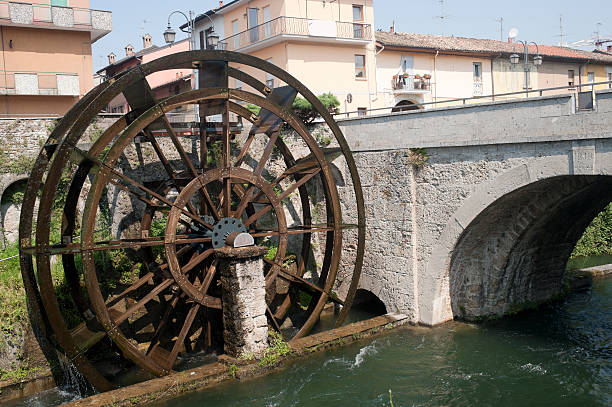 istock Groppello d'Adda (Milan, Lombardy, Italy), ancient bridge and watermill 121975131