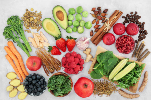 istock Asthma Relieving Healthy Food 1219751362