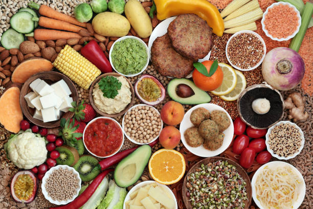 istock Super Food for a Plant Based Vegan Diet 1219752218