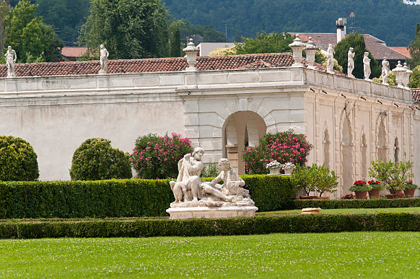 istock Montecchio Maggiore (Vicenza, Veneto, Italy) - Villa Cordellina Lombardi, park 121975256