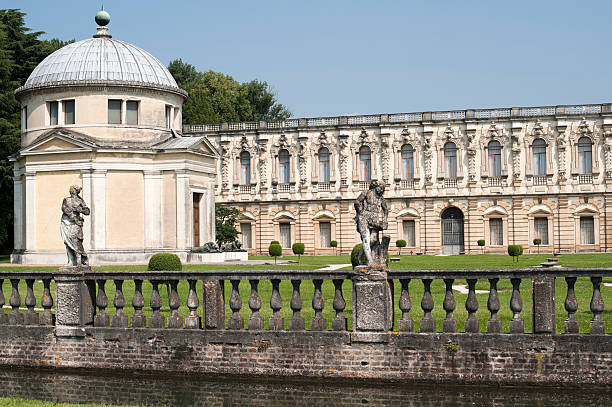 istock Pitch on Brenta (Padua, Veneto, Italy), Villa Contarini, historic building 121975501