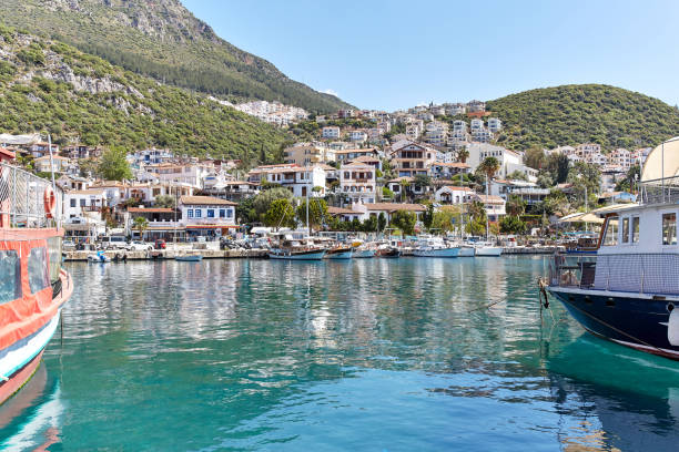 istock boats in the sea bay 1219764865