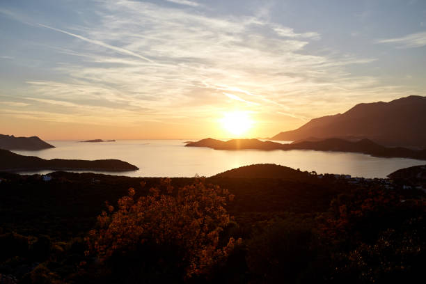 istock sunset over the sea 1219764884