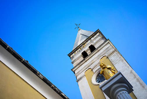 The Church of our Lady of Mercy Located in Buje, Istria Croatia.