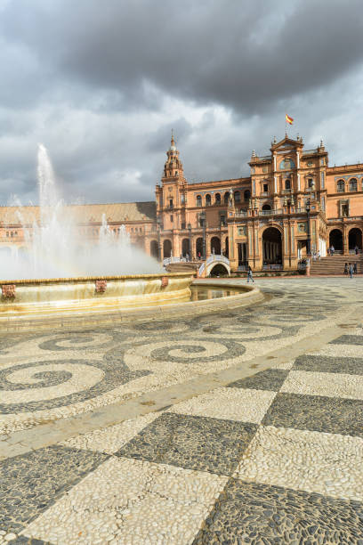 istock Square of Spain in Seville. 1219768644