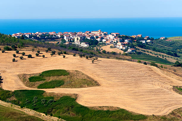Atri Natural Park (Teramo, Abruzzi, Italy), landscape at summer