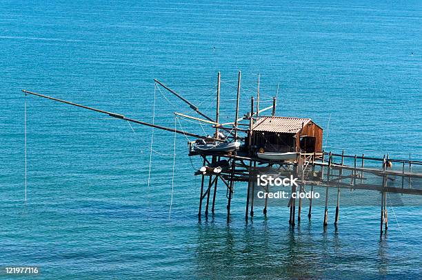 Foto de Termoli Fishing e mais fotos de stock de Azul - Azul, Campobasso, Choupana