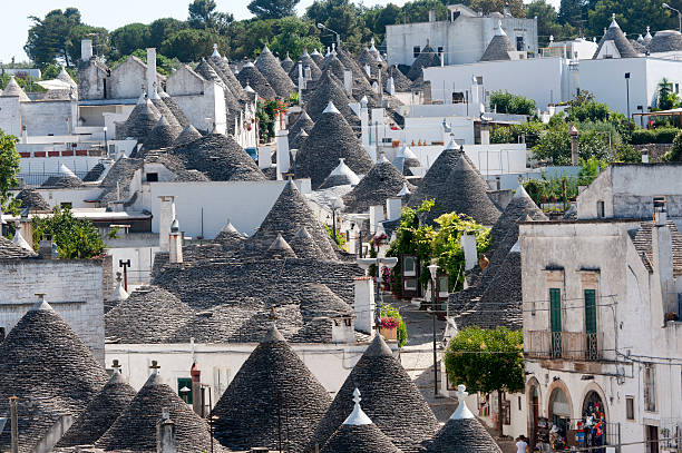 istock Alberobello (Bari, Puglia, Italy): Panoramic view of the trulli 121977186