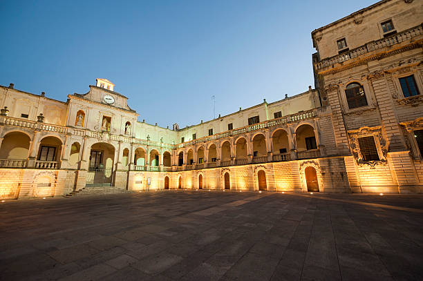 istock The main square at Lecce in Puglia, Italy in the evening 121977312