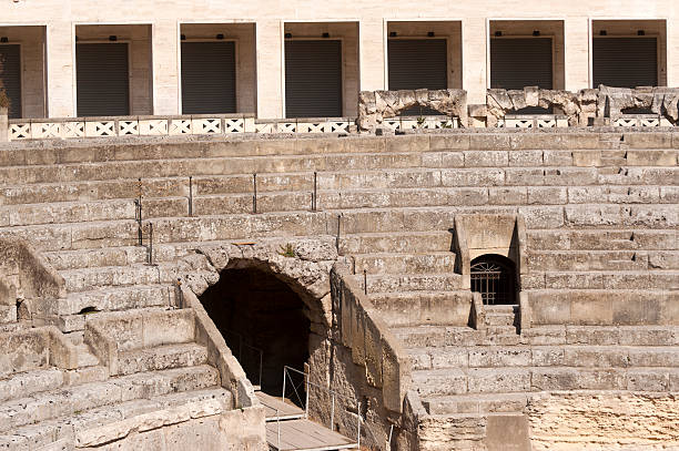 istock Lecce (Puglia, Italy): Roman theatre, ruins 121977319