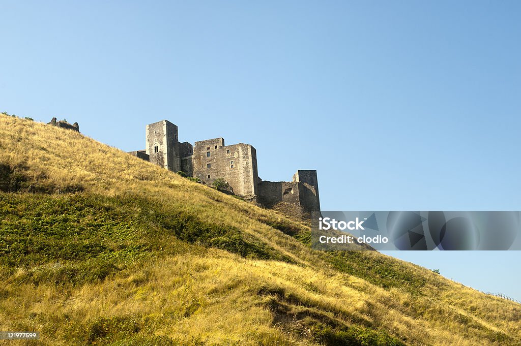 Melfi (Potenza, Basilicata, Italien – mittelalterliche Burg - Lizenzfrei Schlossgebäude Stock-Foto