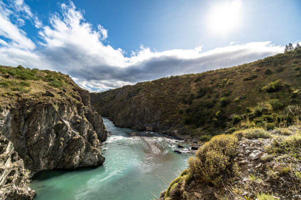 Baker river in the Chilean Patagonia
