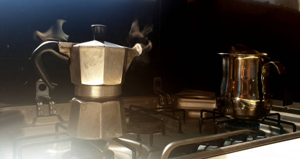 istock Coffee Culture - steaming in the sun 1219780073