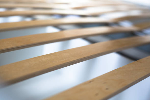 istock wooden lamella beds 1219781571