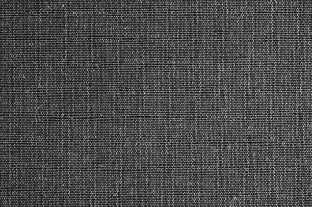 istock Closeup black ,dark grey color fabric sample texture backdrop. Dark grey fabric strip line pattern design,upholstery for decoration interior design or abstract background. 1219786453
