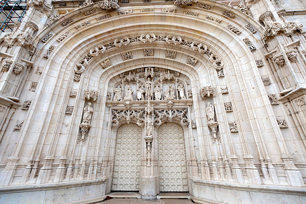 chiesa di brou (bourg-en-bresse - bresse foto e immagini stock