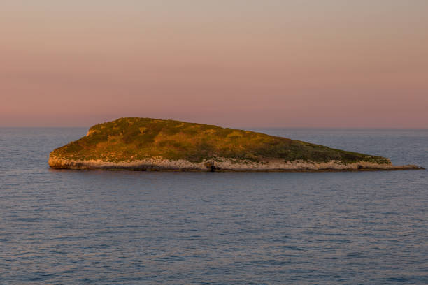 istock Small island in sea 1219791105