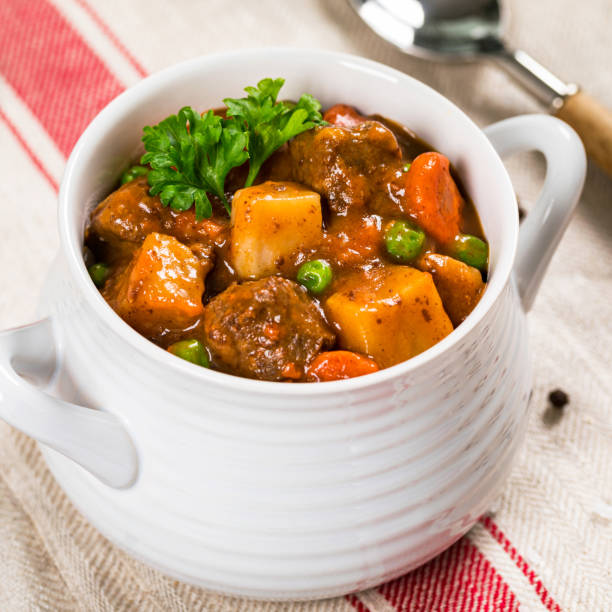 Beef Stew with Potatoes and Carrots