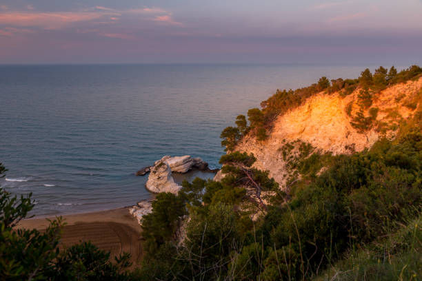 istock Rocky coast of Gargano 1219791648
