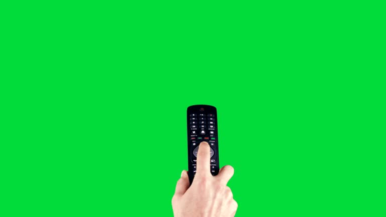 Remote Control on Chroma Key Green Screen