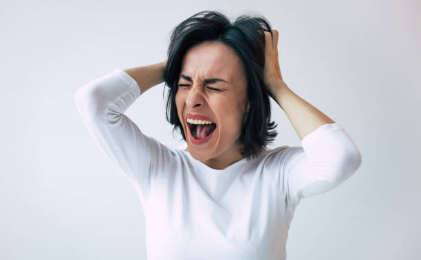 istock A woman with bipolar disorder and depression 1219794461