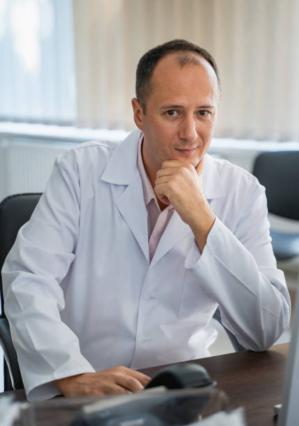 istock Doctor in the office working on the computer. 1219794680